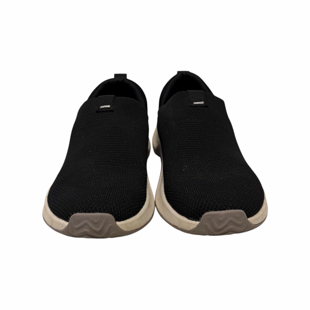 Ryka Solid Black Textured Sneakers - image 1
